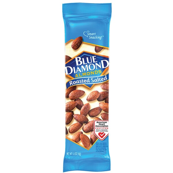 Blue Diamond ALMONDS, RSTD, SALTD, 1.5Z, 12C, PK12 BLE5180 - main